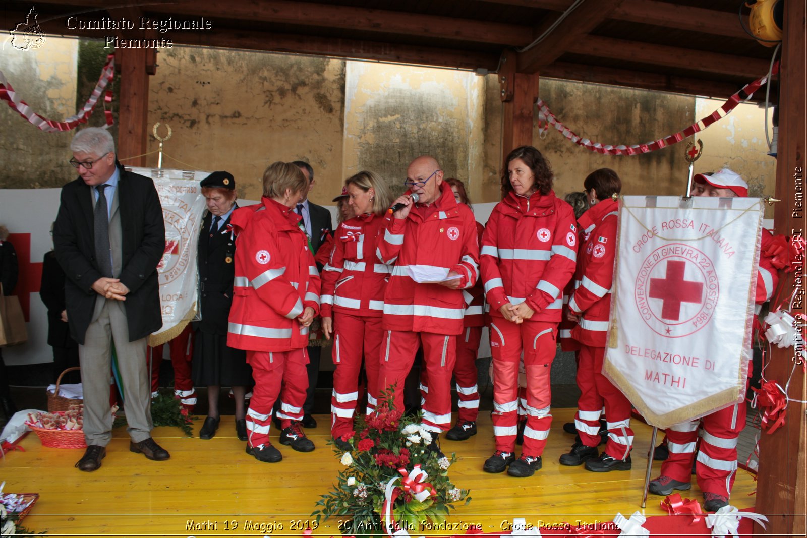 Mathi 19 Maggio 2019 - 20 Anni dalla fondazione - Croce Rossa Italiana - Comitato Regionale del Piemonte