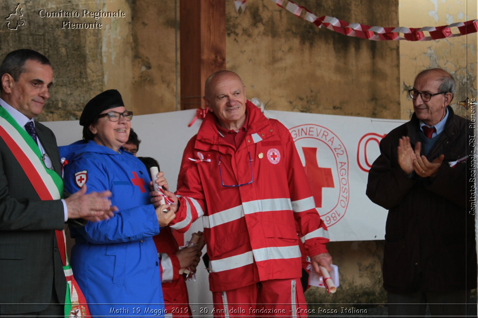 Mathi 19 Maggio 2019 - 20 Anni dalla fondazione - Croce Rossa Italiana - Comitato Regionale del Piemonte