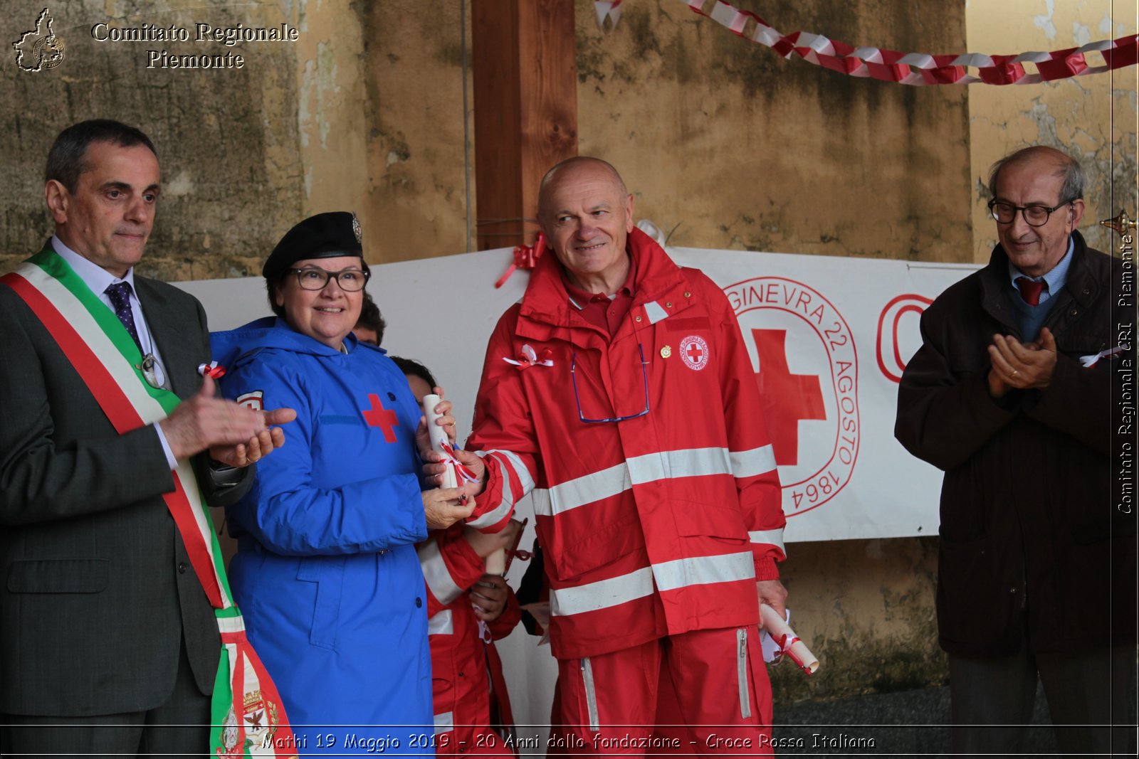 Mathi 19 Maggio 2019 - 20 Anni dalla fondazione - Croce Rossa Italiana - Comitato Regionale del Piemonte