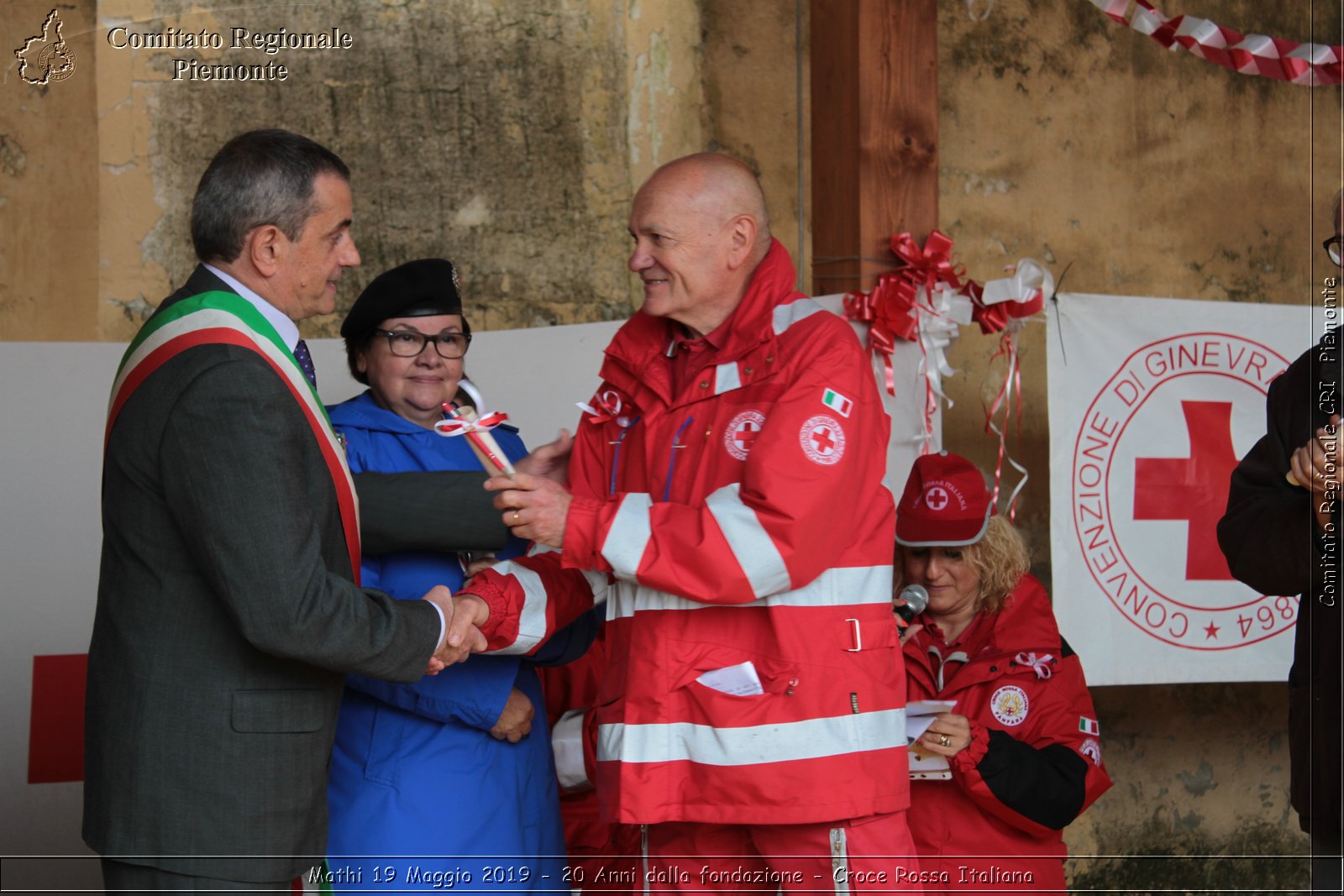 Mathi 19 Maggio 2019 - 20 Anni dalla fondazione - Croce Rossa Italiana - Comitato Regionale del Piemonte