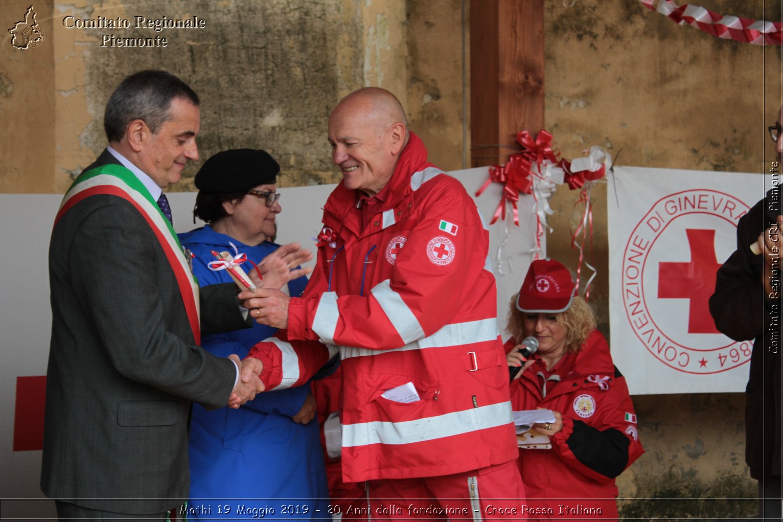 Mathi 19 Maggio 2019 - 20 Anni dalla fondazione - Croce Rossa Italiana - Comitato Regionale del Piemonte