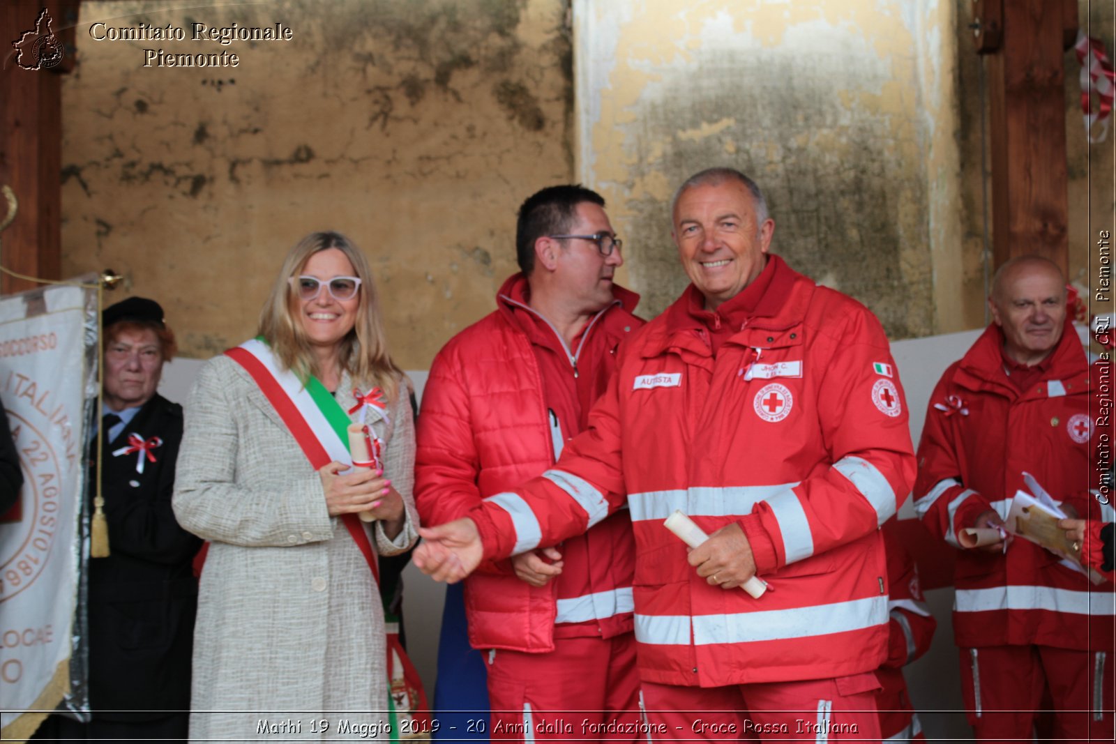 Mathi 19 Maggio 2019 - 20 Anni dalla fondazione - Croce Rossa Italiana - Comitato Regionale del Piemonte