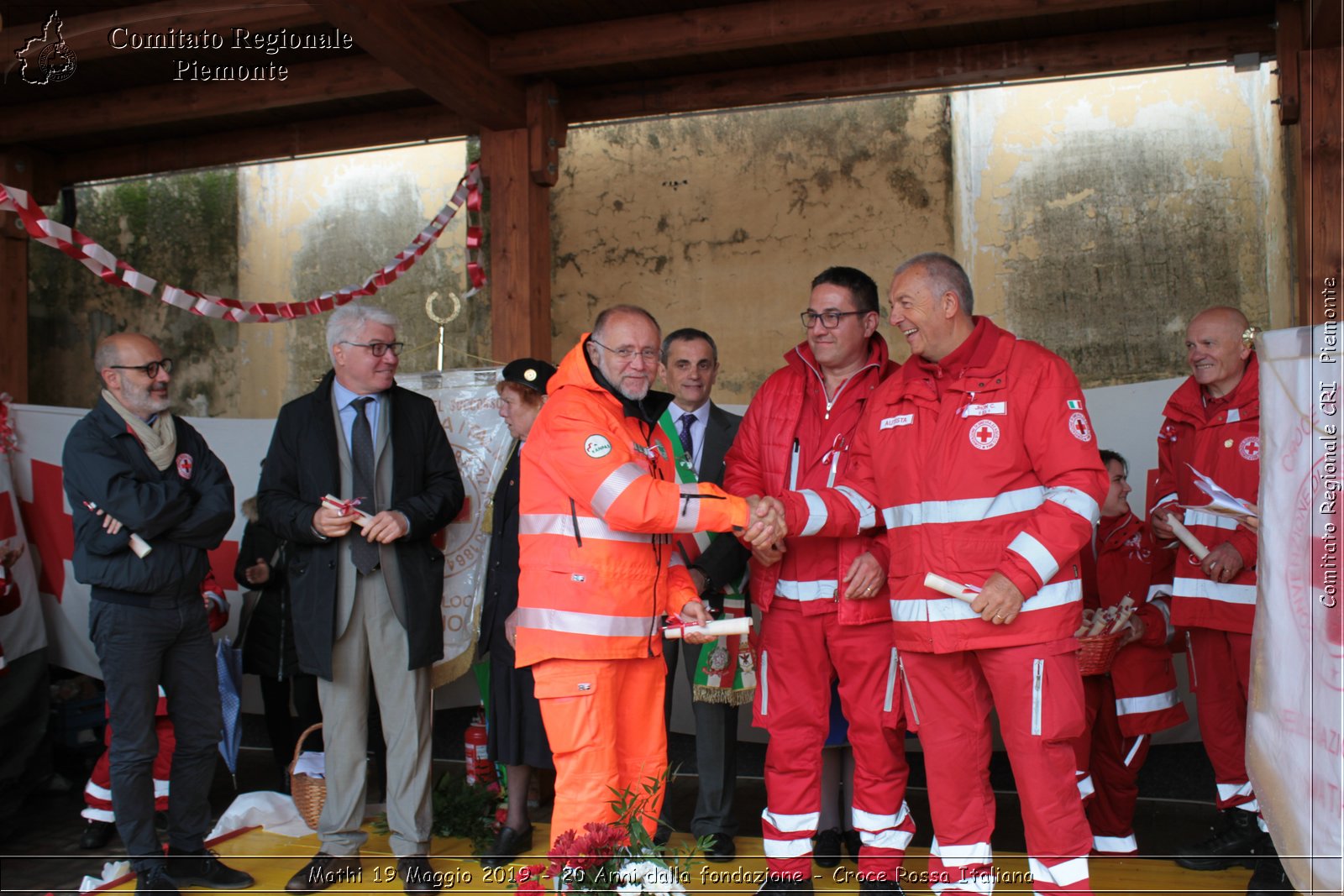 Mathi 19 Maggio 2019 - 20 Anni dalla fondazione - Croce Rossa Italiana - Comitato Regionale del Piemonte