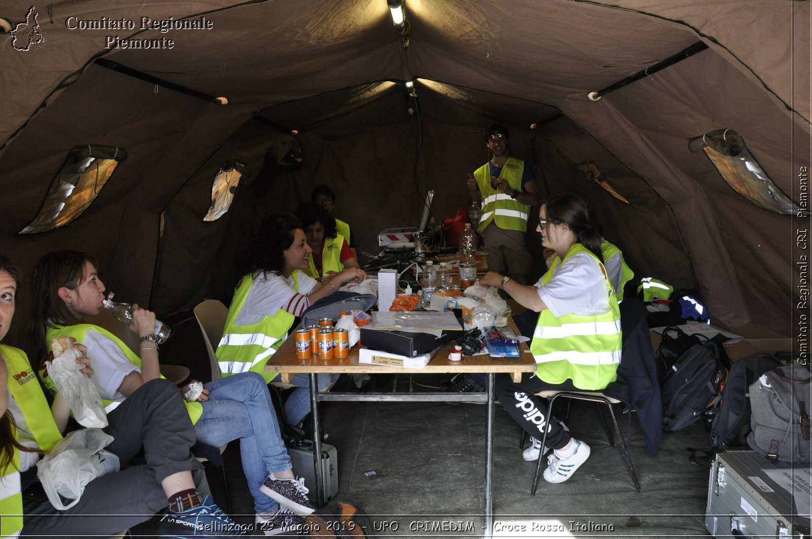 Bellinzago 29 Maggio 2019 - UPO  CRIMEDIM - Croce Rossa Italiana - Comitato Regionale del Piemonte