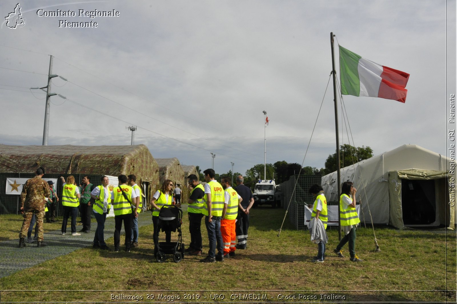 Bellinzago 29 Maggio 2019 - UPO  CRIMEDIM - Croce Rossa Italiana - Comitato Regionale del Piemonte