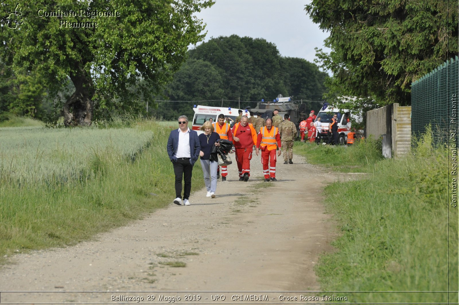 Bellinzago 29 Maggio 2019 - UPO  CRIMEDIM - Croce Rossa Italiana - Comitato Regionale del Piemonte