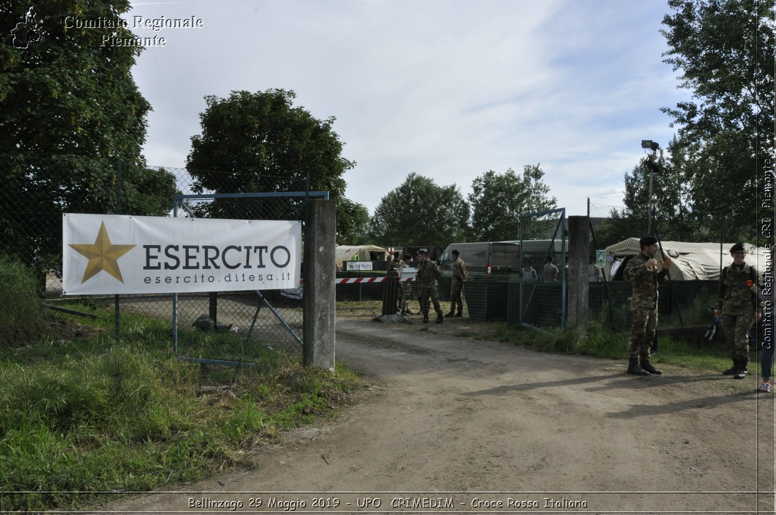 Bellinzago 29 Maggio 2019 - UPO  CRIMEDIM - Croce Rossa Italiana - Comitato Regionale del Piemonte