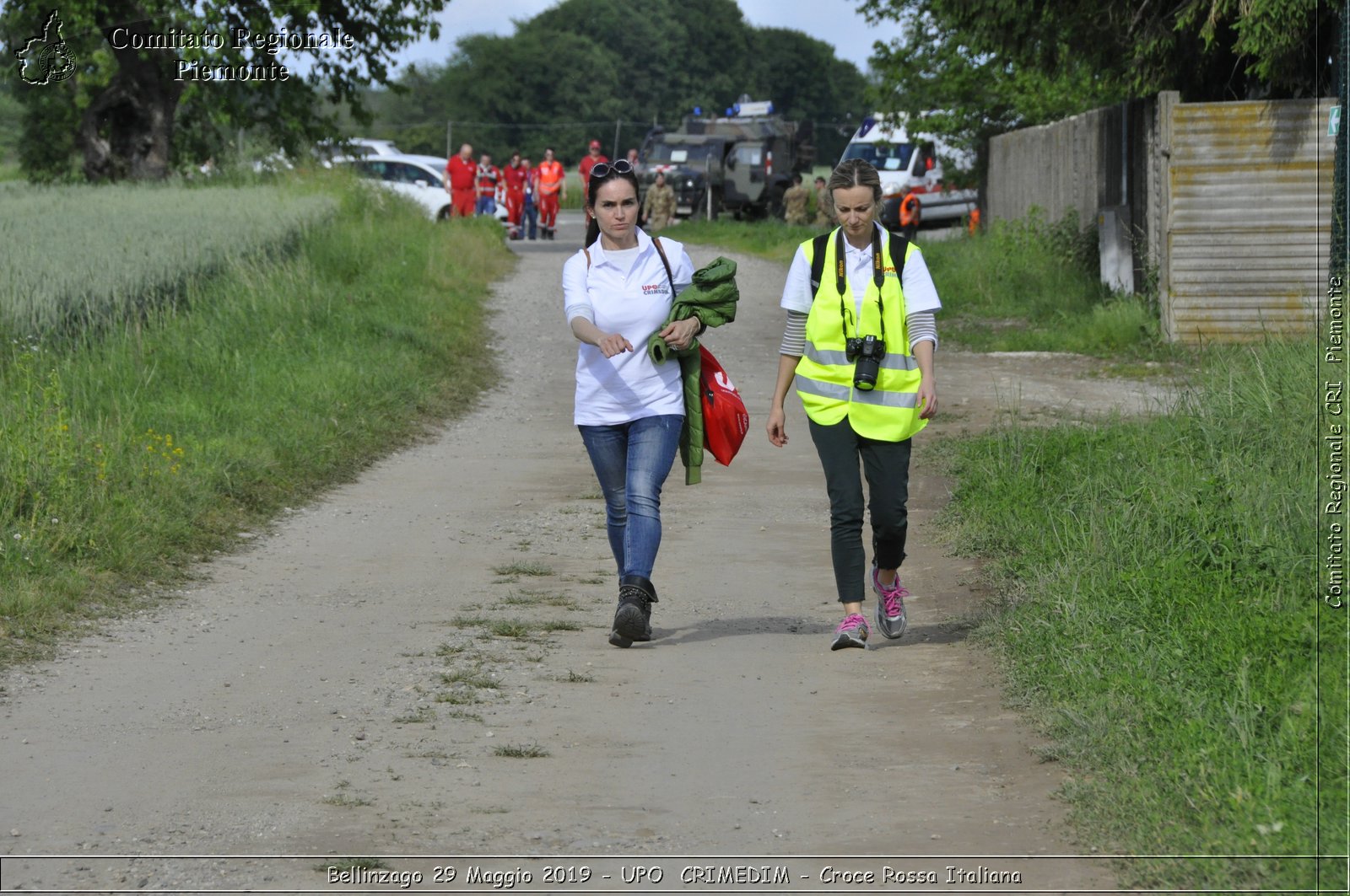 Bellinzago 29 Maggio 2019 - UPO  CRIMEDIM - Croce Rossa Italiana - Comitato Regionale del Piemonte