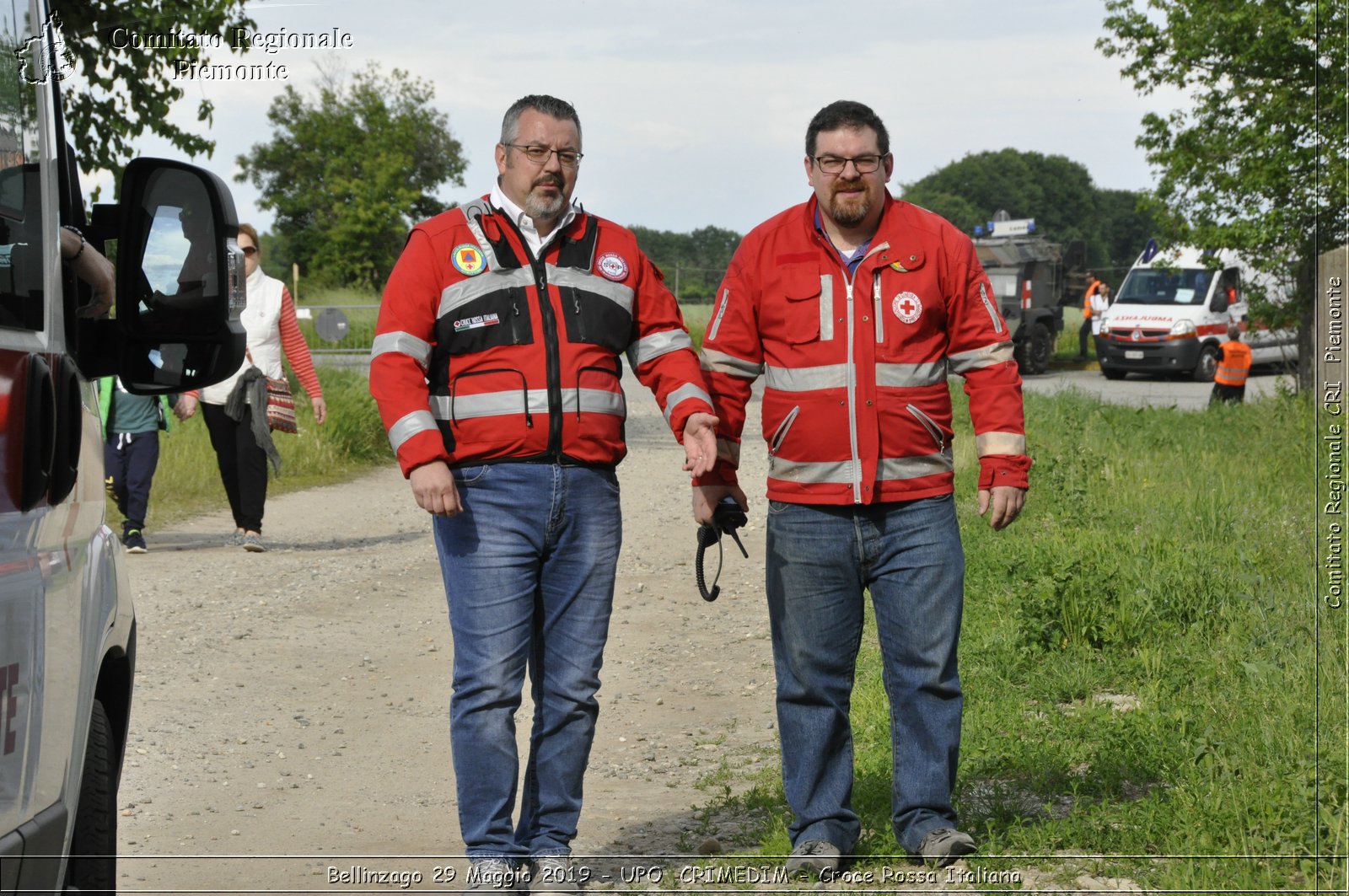 Bellinzago 29 Maggio 2019 - UPO  CRIMEDIM - Croce Rossa Italiana - Comitato Regionale del Piemonte