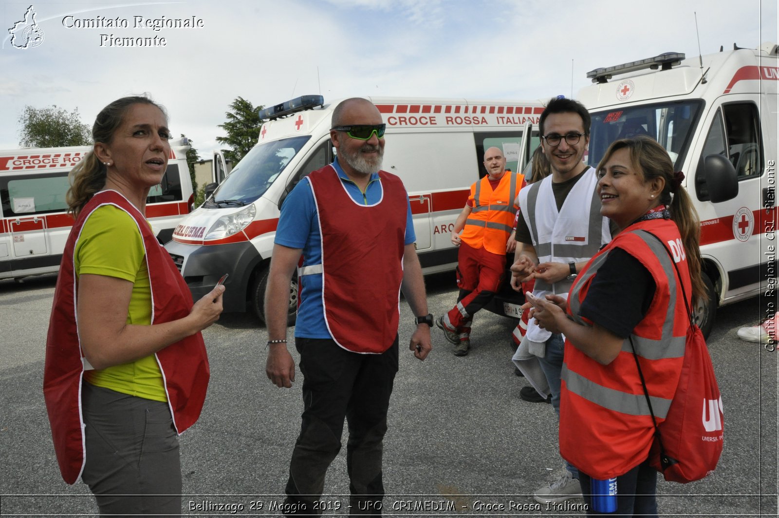 Bellinzago 29 Maggio 2019 - UPO  CRIMEDIM - Croce Rossa Italiana - Comitato Regionale del Piemonte