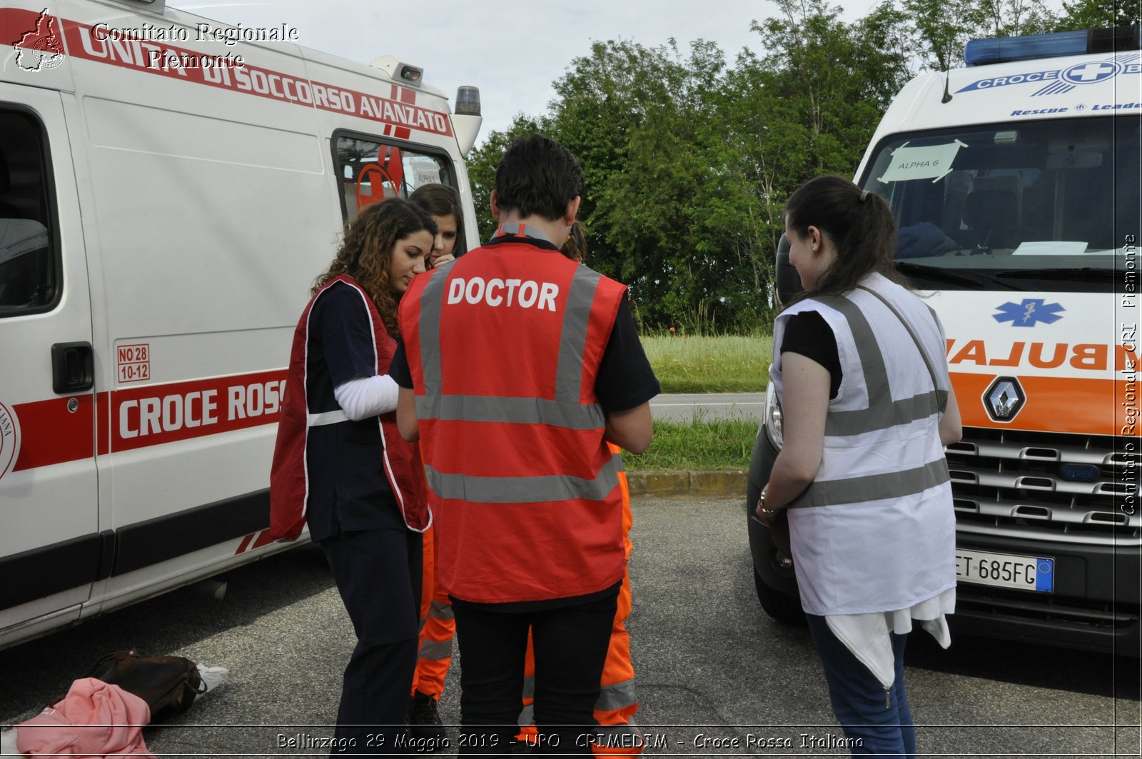 Bellinzago 29 Maggio 2019 - UPO  CRIMEDIM - Croce Rossa Italiana - Comitato Regionale del Piemonte