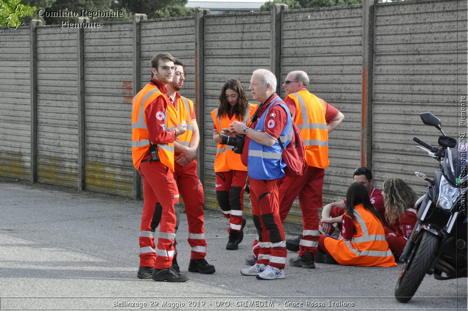 Bellinzago 29 Maggio 2019 - UPO  CRIMEDIM - Croce Rossa Italiana - Comitato Regionale del Piemonte