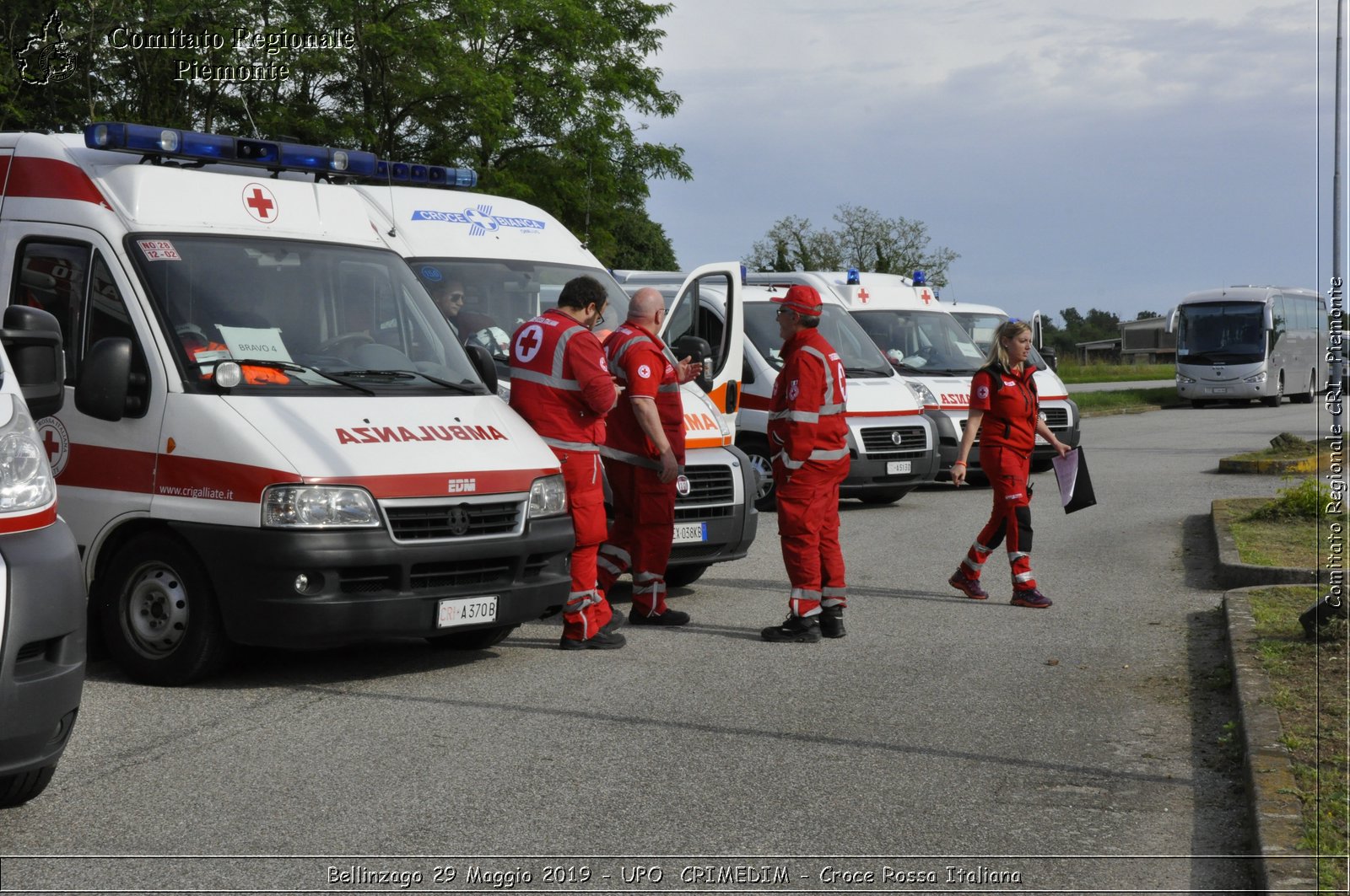 Bellinzago 29 Maggio 2019 - UPO  CRIMEDIM - Croce Rossa Italiana - Comitato Regionale del Piemonte