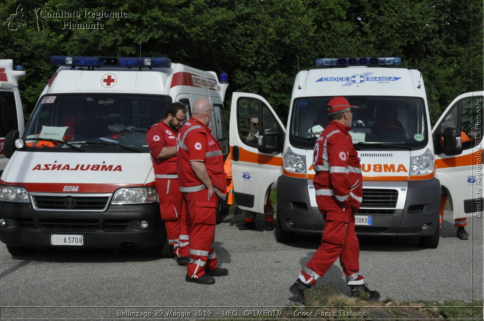 Bellinzago 29 Maggio 2019 - UPO  CRIMEDIM - Croce Rossa Italiana - Comitato Regionale del Piemonte