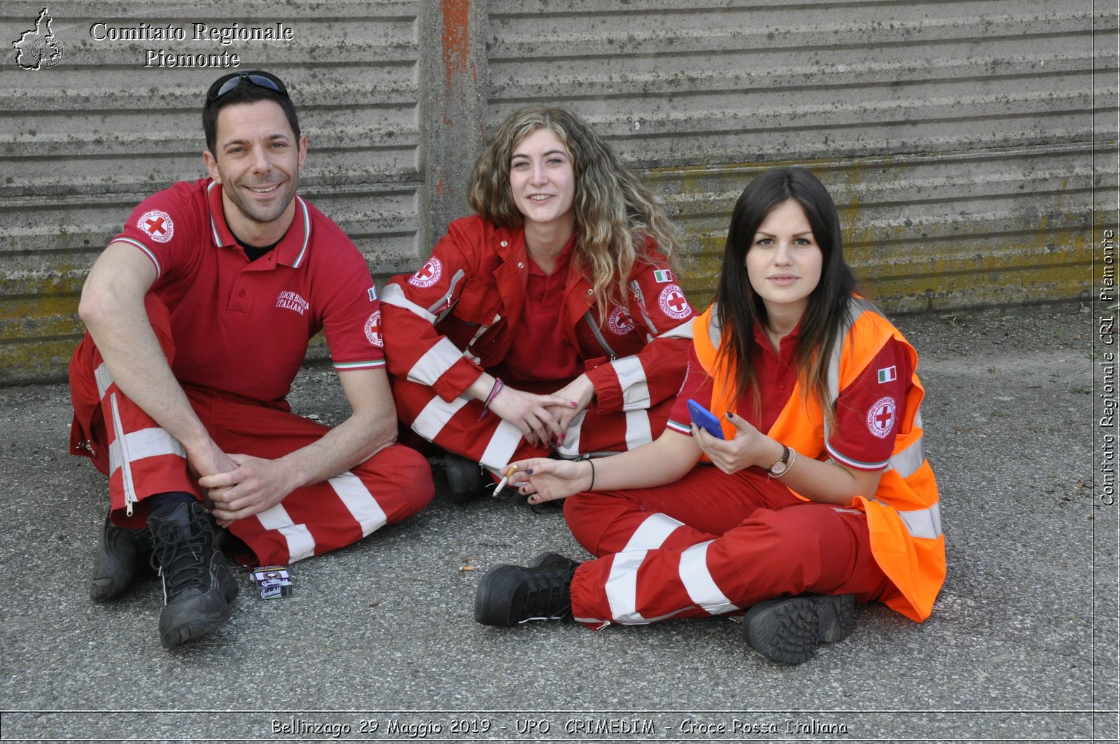 Bellinzago 29 Maggio 2019 - UPO  CRIMEDIM - Croce Rossa Italiana - Comitato Regionale del Piemonte