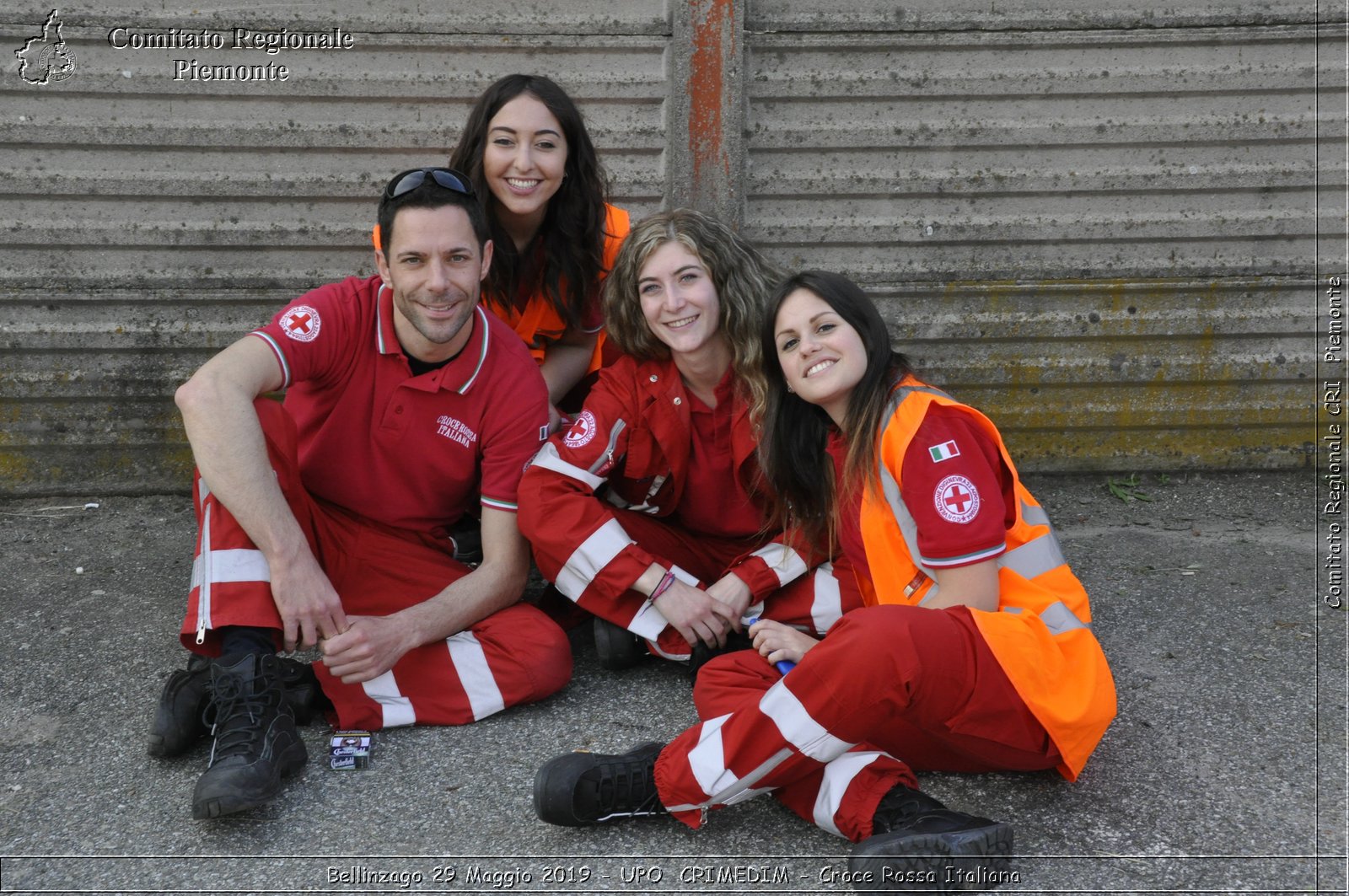 Bellinzago 29 Maggio 2019 - UPO  CRIMEDIM - Croce Rossa Italiana - Comitato Regionale del Piemonte