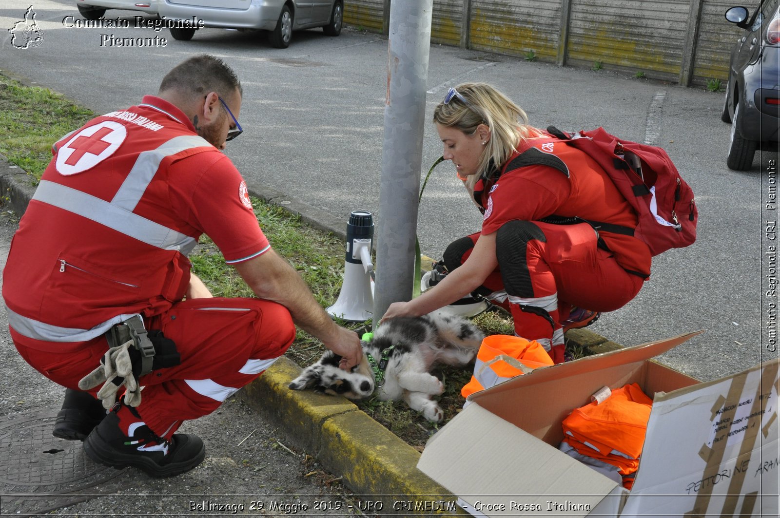 Bellinzago 29 Maggio 2019 - UPO  CRIMEDIM - Croce Rossa Italiana - Comitato Regionale del Piemonte