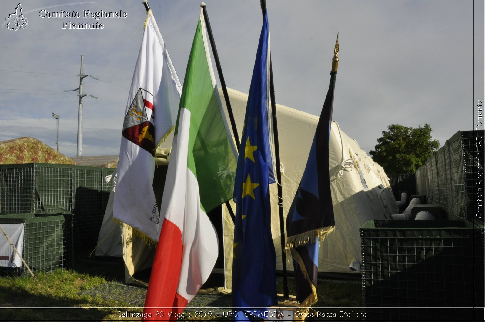 Bellinzago 29 Maggio 2019 - UPO  CRIMEDIM - Croce Rossa Italiana - Comitato Regionale del Piemonte