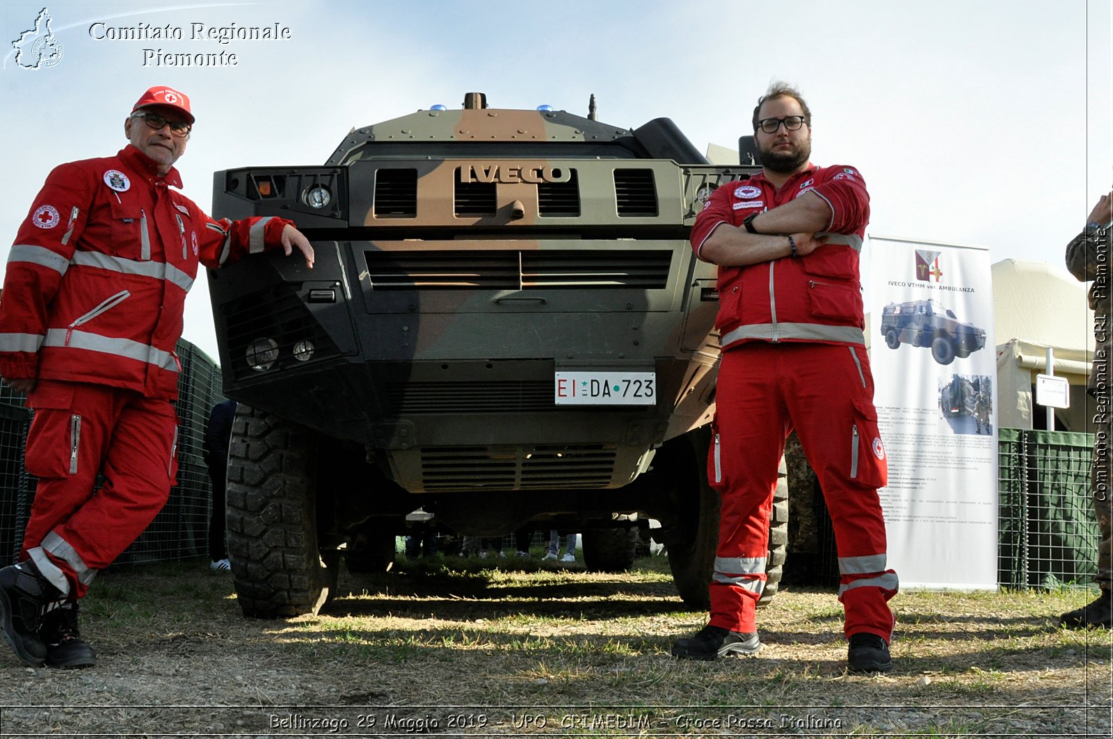 Bellinzago 29 Maggio 2019 - UPO  CRIMEDIM - Croce Rossa Italiana - Comitato Regionale del Piemonte