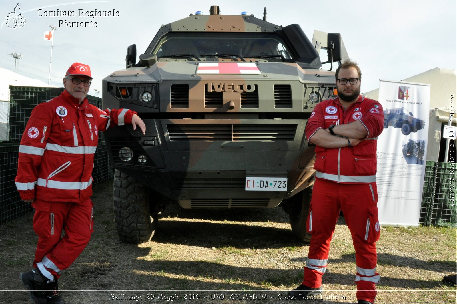 Bellinzago 29 Maggio 2019 - UPO  CRIMEDIM - Croce Rossa Italiana - Comitato Regionale del Piemonte