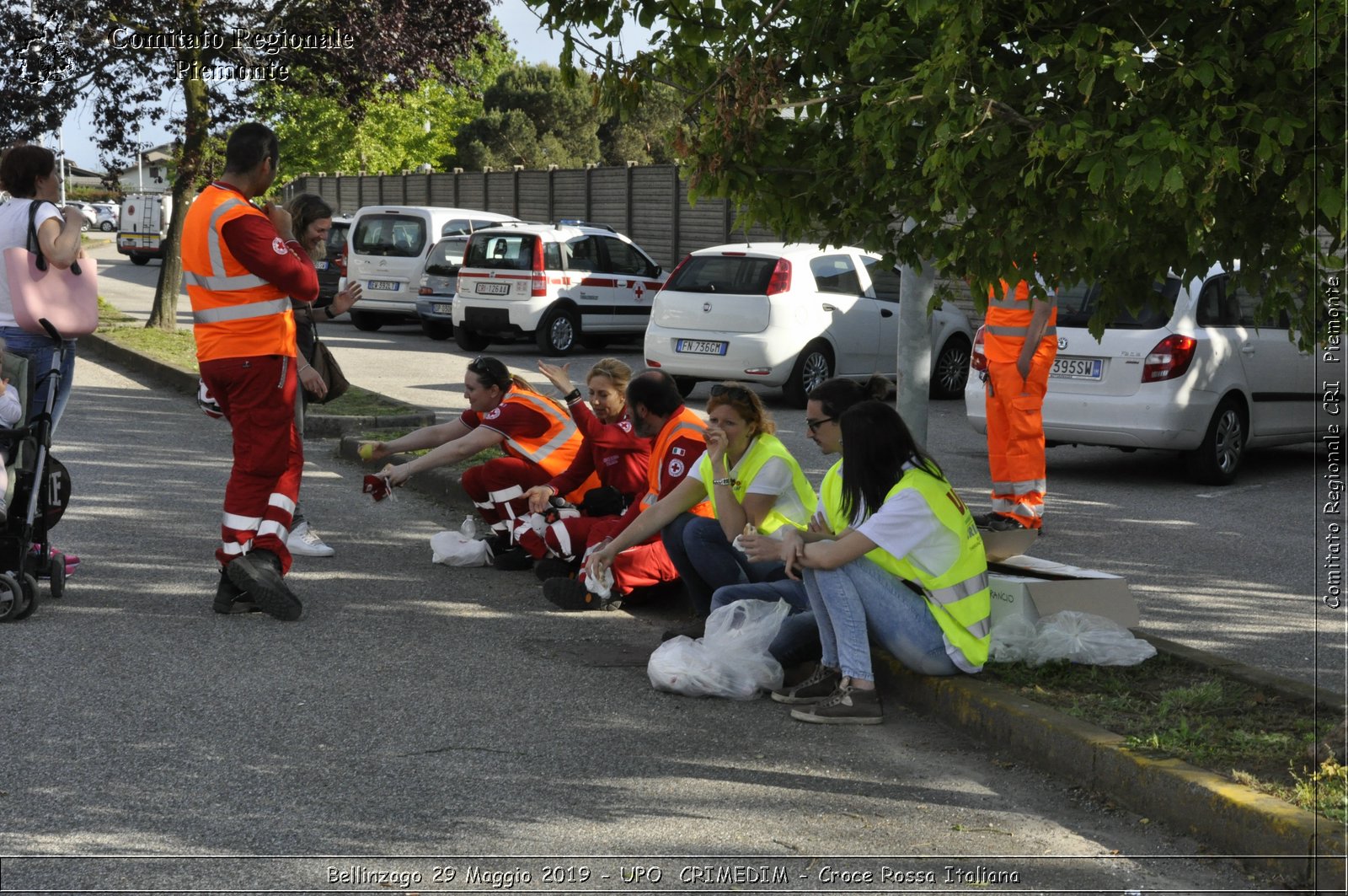 Bellinzago 29 Maggio 2019 - UPO  CRIMEDIM - Croce Rossa Italiana - Comitato Regionale del Piemonte