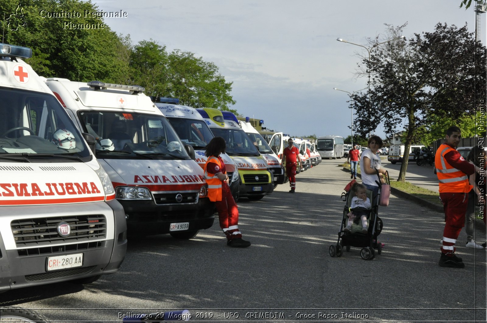 Bellinzago 29 Maggio 2019 - UPO  CRIMEDIM - Croce Rossa Italiana - Comitato Regionale del Piemonte