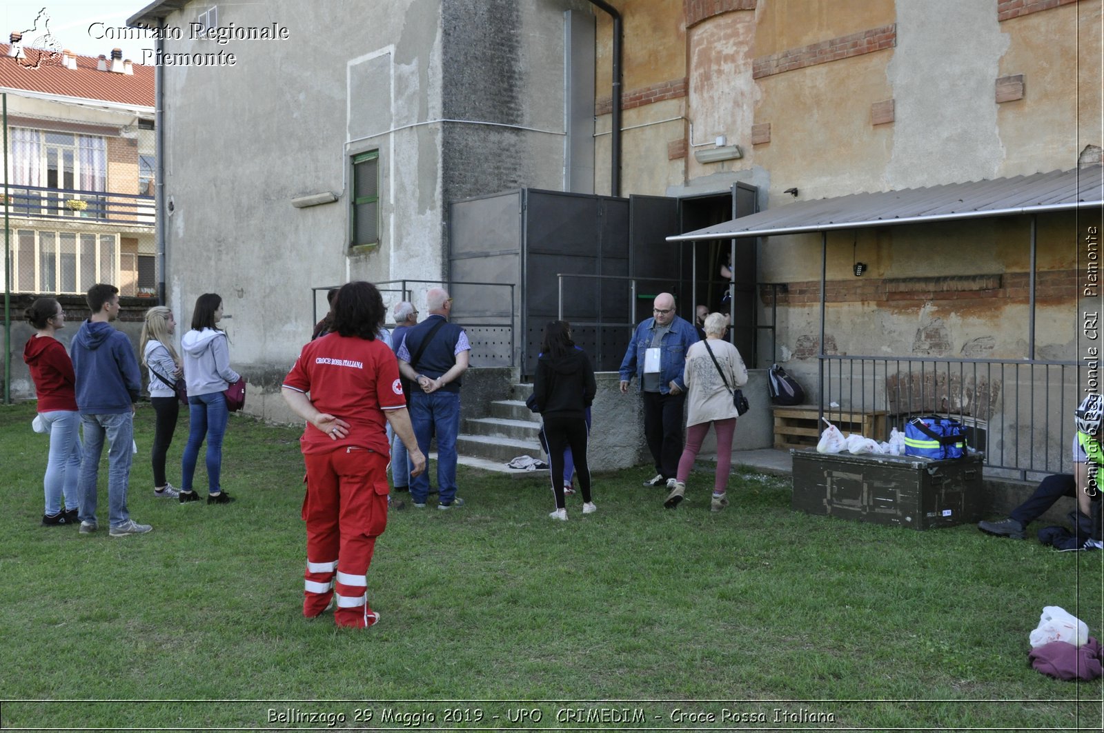 Bellinzago 29 Maggio 2019 - UPO  CRIMEDIM - Croce Rossa Italiana - Comitato Regionale del Piemonte