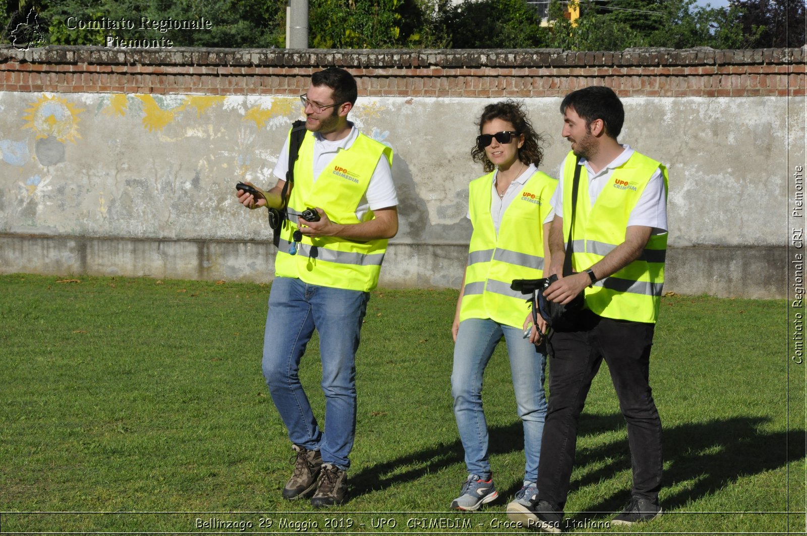 Bellinzago 29 Maggio 2019 - UPO  CRIMEDIM - Croce Rossa Italiana - Comitato Regionale del Piemonte