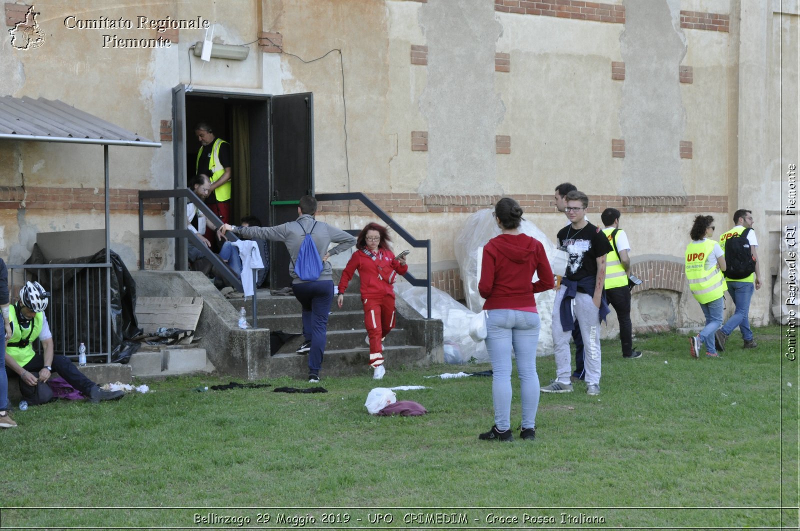 Bellinzago 29 Maggio 2019 - UPO  CRIMEDIM - Croce Rossa Italiana - Comitato Regionale del Piemonte