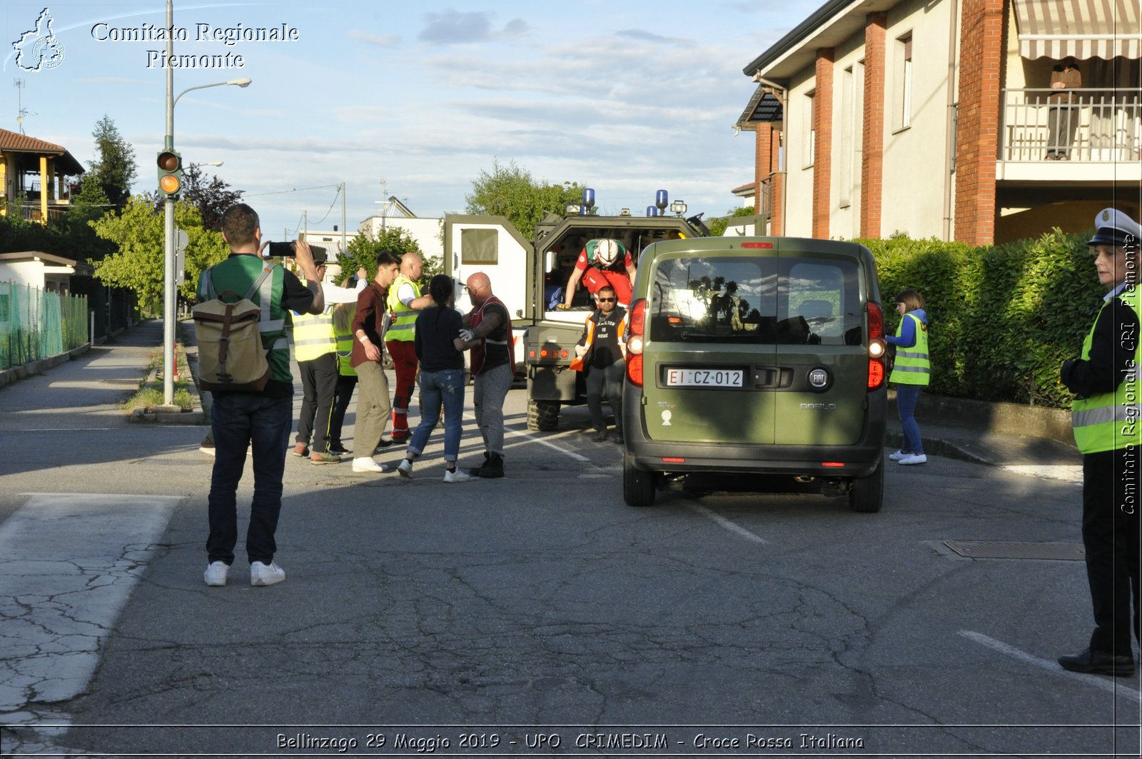 Bellinzago 29 Maggio 2019 - UPO  CRIMEDIM - Croce Rossa Italiana - Comitato Regionale del Piemonte