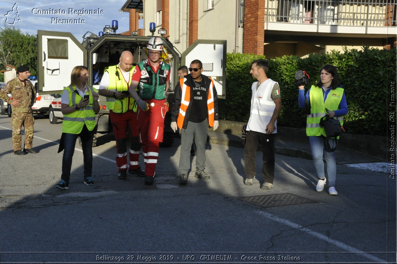 Bellinzago 29 Maggio 2019 - UPO  CRIMEDIM - Croce Rossa Italiana - Comitato Regionale del Piemonte