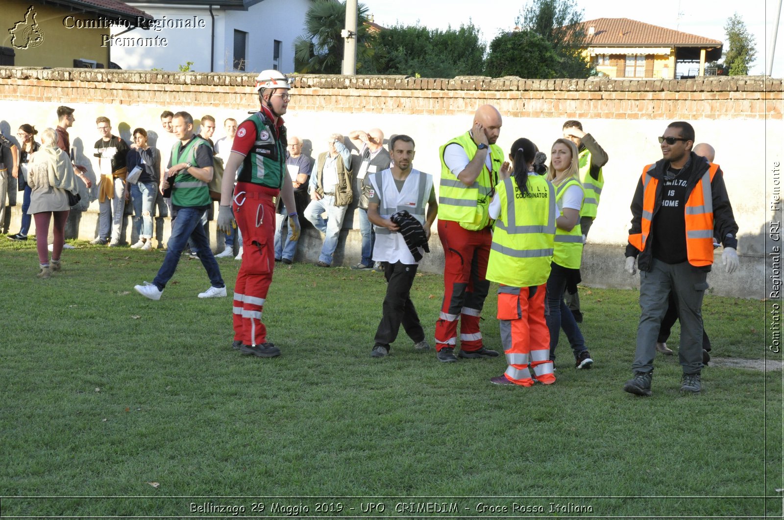 Bellinzago 29 Maggio 2019 - UPO  CRIMEDIM - Croce Rossa Italiana - Comitato Regionale del Piemonte