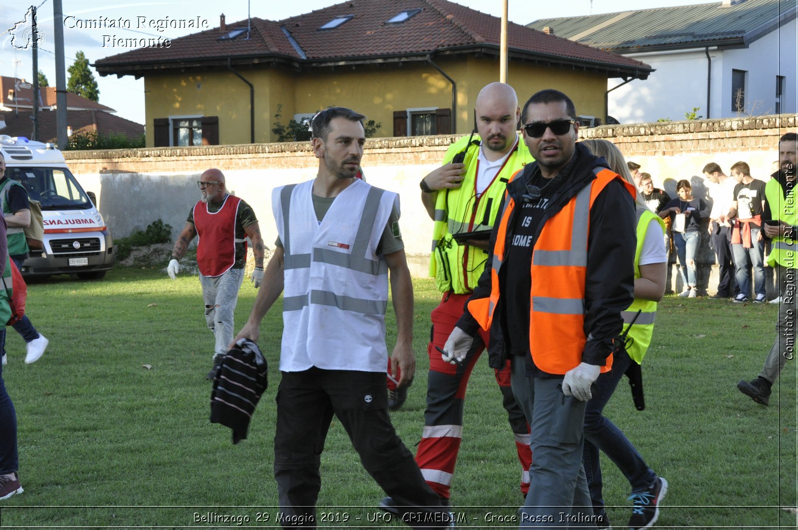 Bellinzago 29 Maggio 2019 - UPO  CRIMEDIM - Croce Rossa Italiana - Comitato Regionale del Piemonte