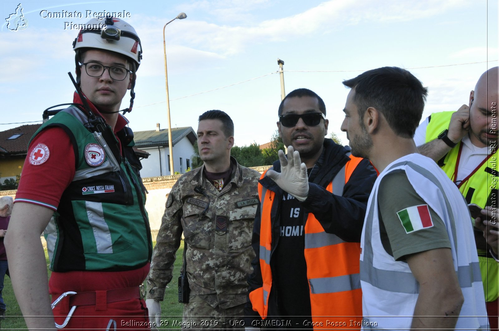 Bellinzago 29 Maggio 2019 - UPO  CRIMEDIM - Croce Rossa Italiana - Comitato Regionale del Piemonte