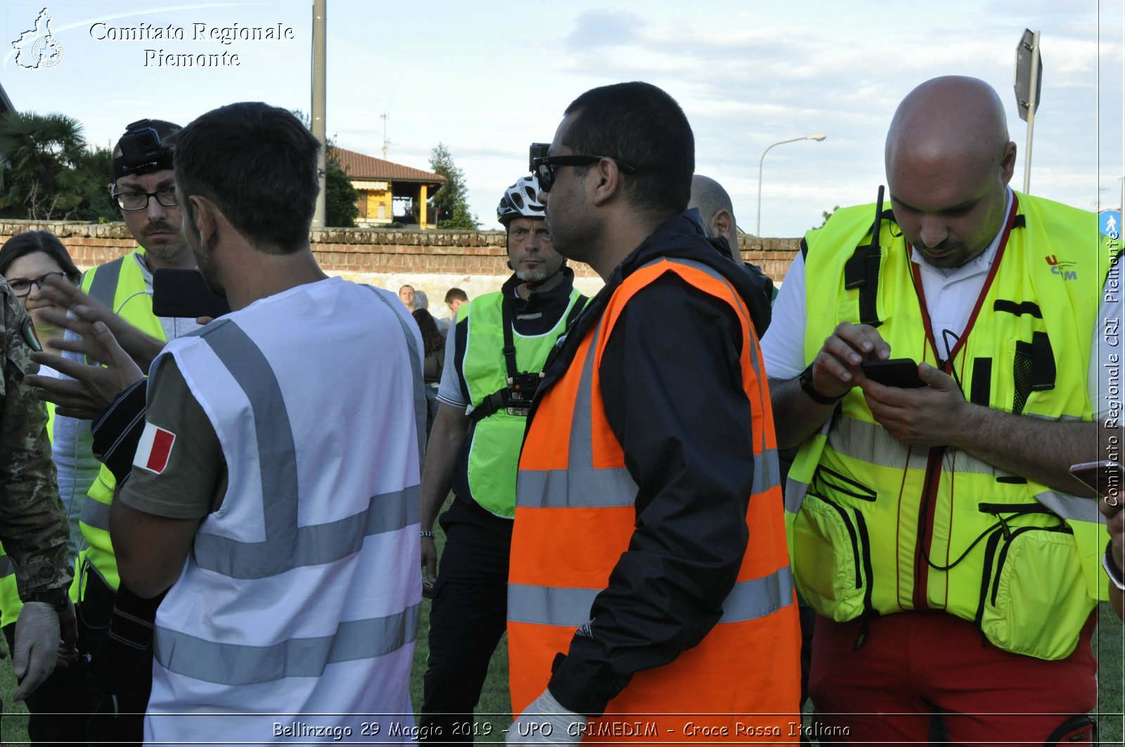 Bellinzago 29 Maggio 2019 - UPO  CRIMEDIM - Croce Rossa Italiana - Comitato Regionale del Piemonte