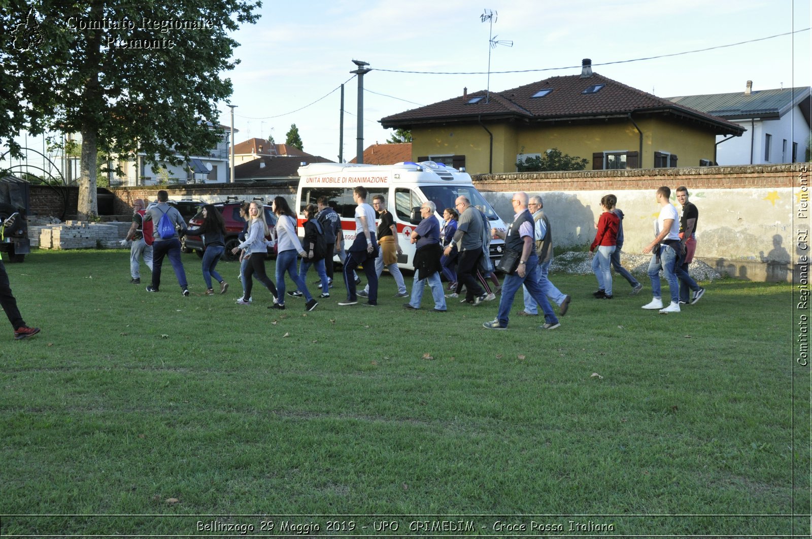 Bellinzago 29 Maggio 2019 - UPO  CRIMEDIM - Croce Rossa Italiana - Comitato Regionale del Piemonte