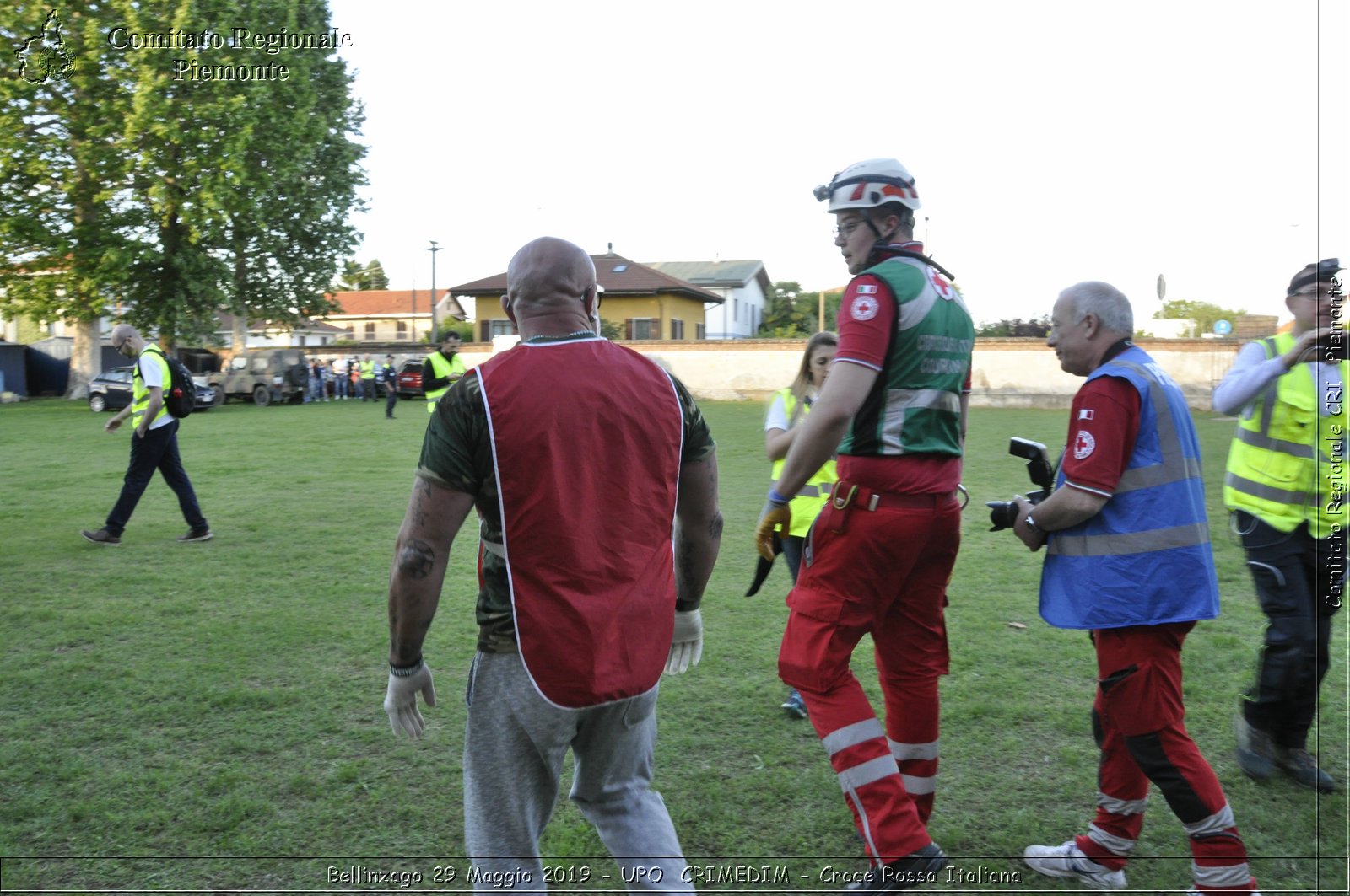 Bellinzago 29 Maggio 2019 - UPO  CRIMEDIM - Croce Rossa Italiana - Comitato Regionale del Piemonte