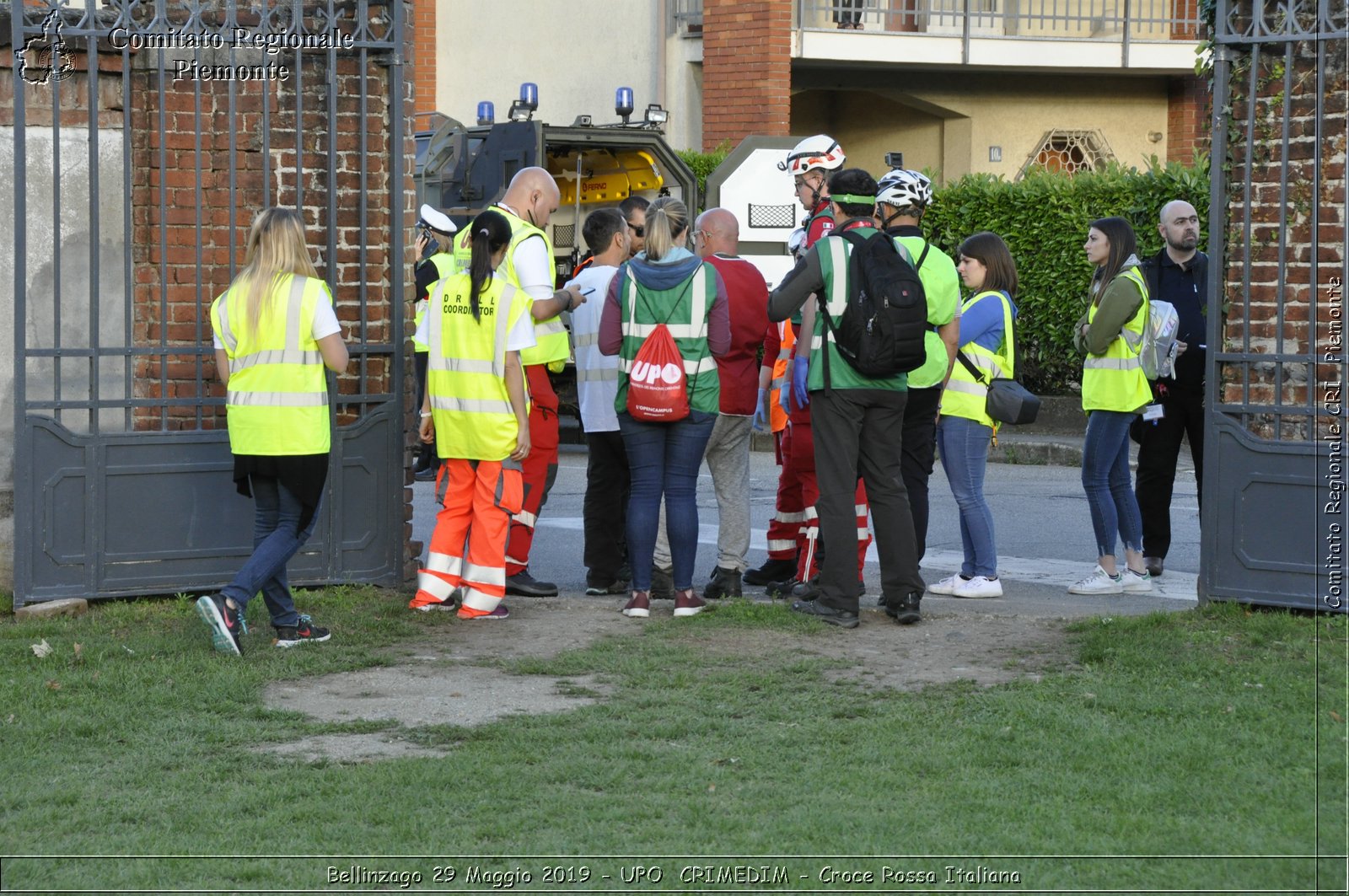 Bellinzago 29 Maggio 2019 - UPO  CRIMEDIM - Croce Rossa Italiana - Comitato Regionale del Piemonte