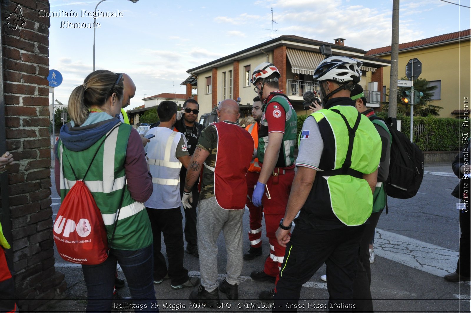 Bellinzago 29 Maggio 2019 - UPO  CRIMEDIM - Croce Rossa Italiana - Comitato Regionale del Piemonte