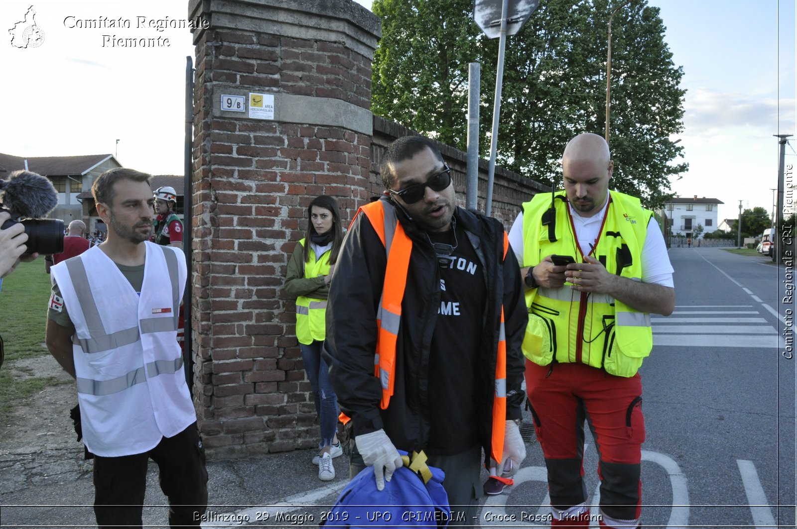 Bellinzago 29 Maggio 2019 - UPO  CRIMEDIM - Croce Rossa Italiana - Comitato Regionale del Piemonte