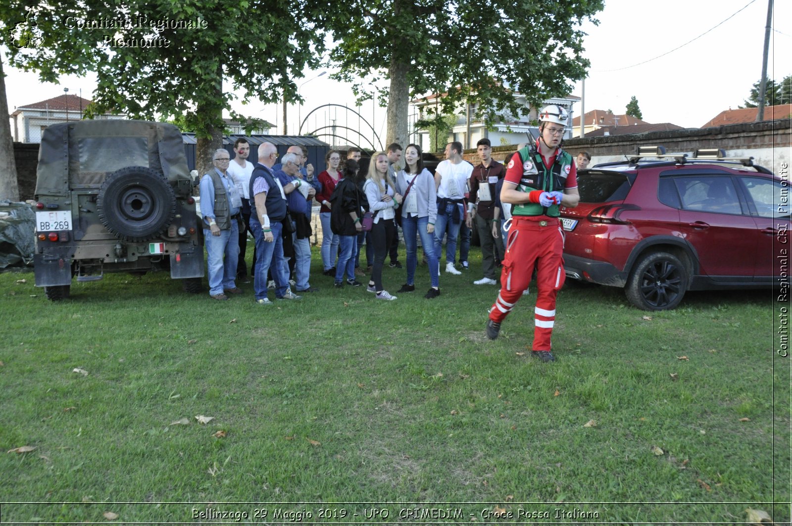 Bellinzago 29 Maggio 2019 - UPO  CRIMEDIM - Croce Rossa Italiana - Comitato Regionale del Piemonte