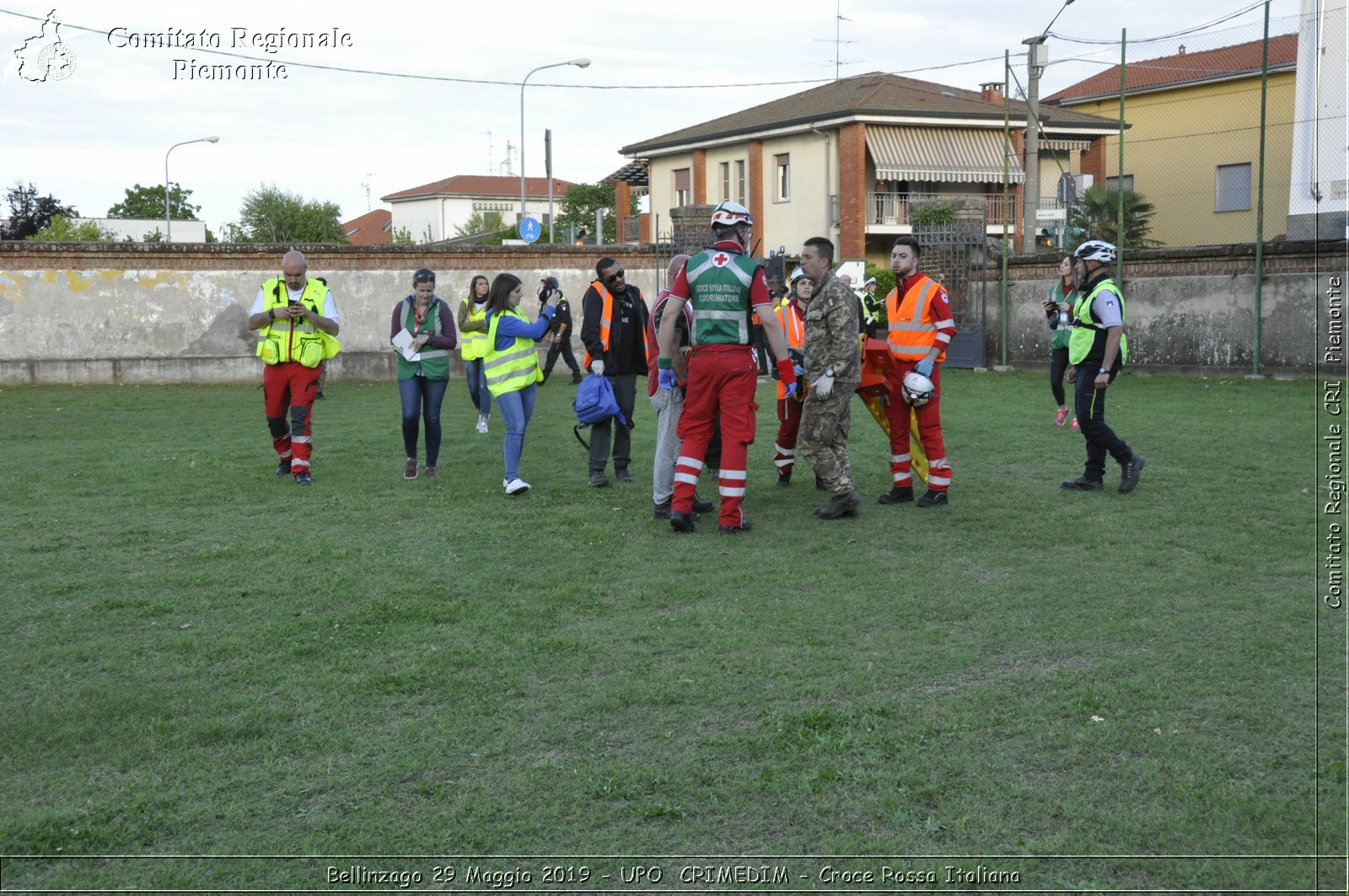 Bellinzago 29 Maggio 2019 - UPO  CRIMEDIM - Croce Rossa Italiana - Comitato Regionale del Piemonte