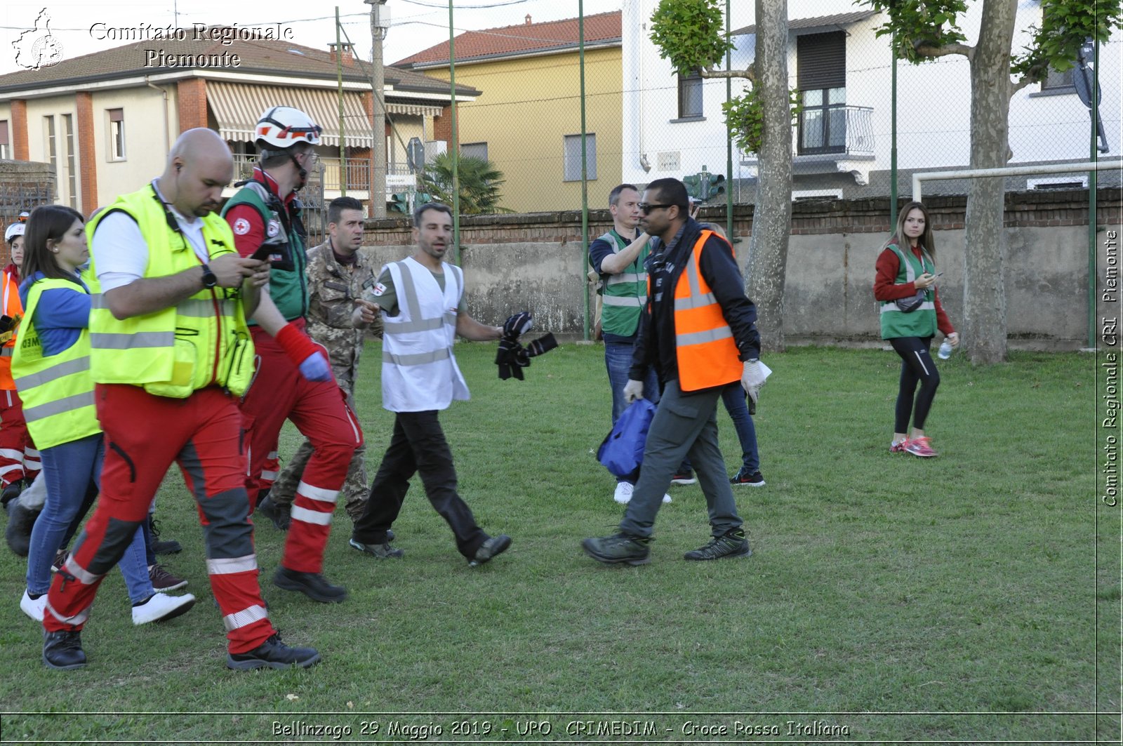 Bellinzago 29 Maggio 2019 - UPO  CRIMEDIM - Croce Rossa Italiana - Comitato Regionale del Piemonte