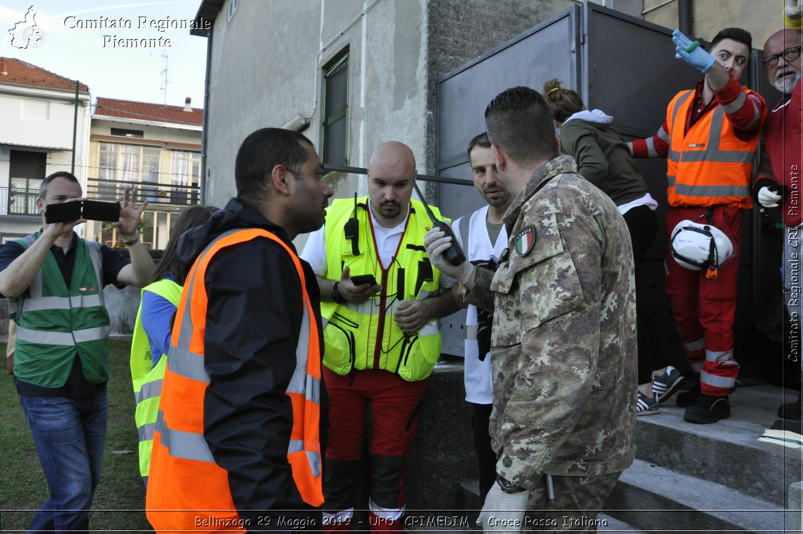 Bellinzago 29 Maggio 2019 - UPO  CRIMEDIM - Croce Rossa Italiana - Comitato Regionale del Piemonte