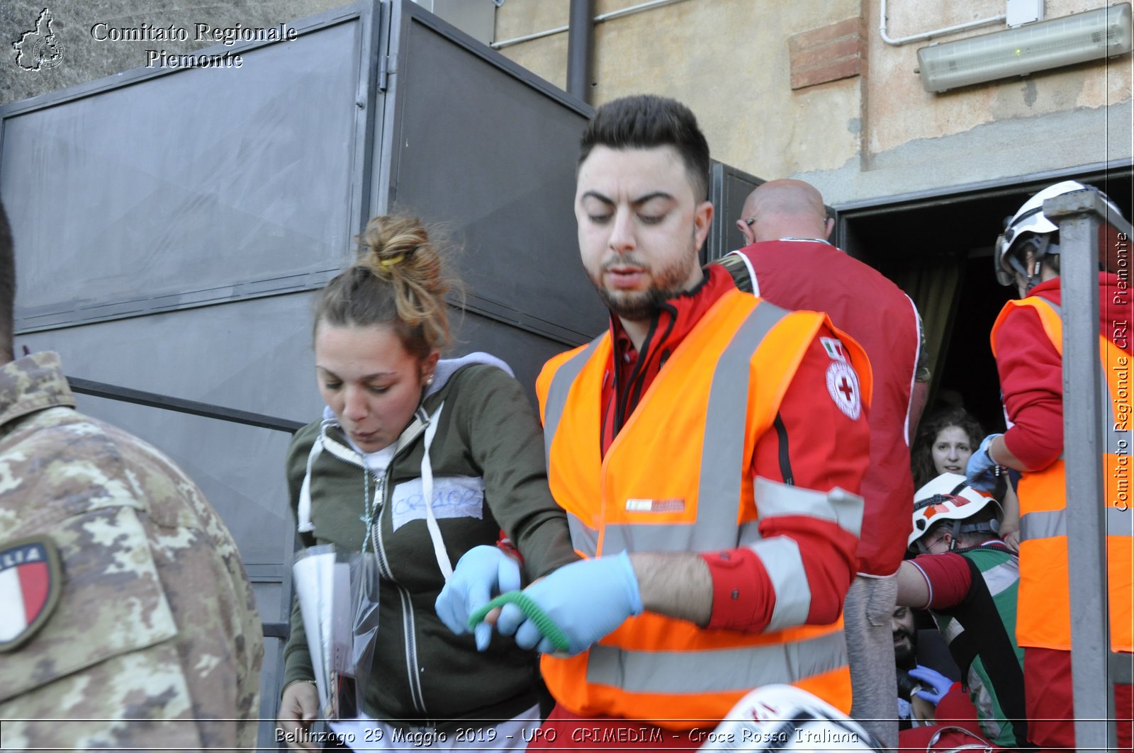 Bellinzago 29 Maggio 2019 - UPO  CRIMEDIM - Croce Rossa Italiana - Comitato Regionale del Piemonte