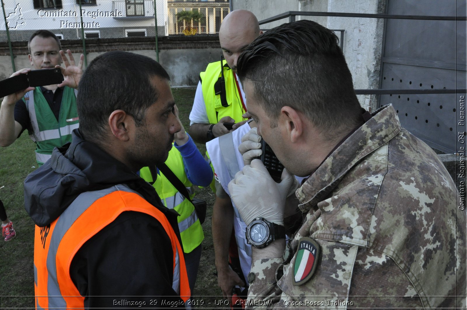 Bellinzago 29 Maggio 2019 - UPO  CRIMEDIM - Croce Rossa Italiana - Comitato Regionale del Piemonte