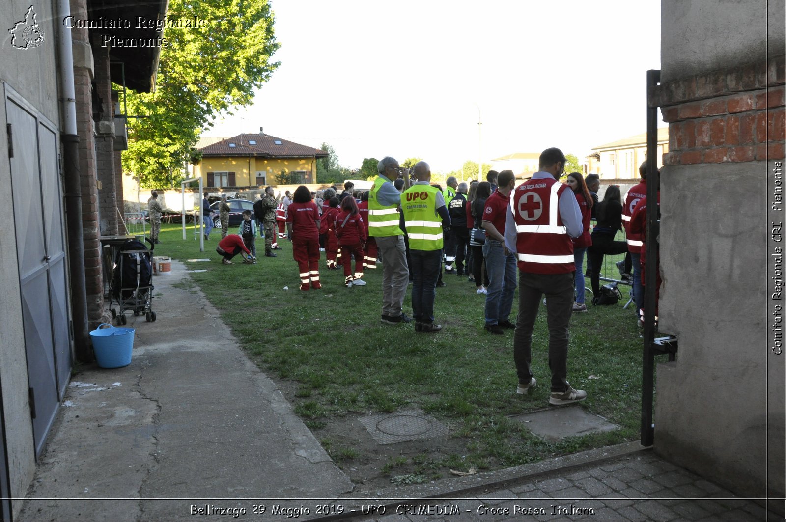 Bellinzago 29 Maggio 2019 - UPO  CRIMEDIM - Croce Rossa Italiana - Comitato Regionale del Piemonte