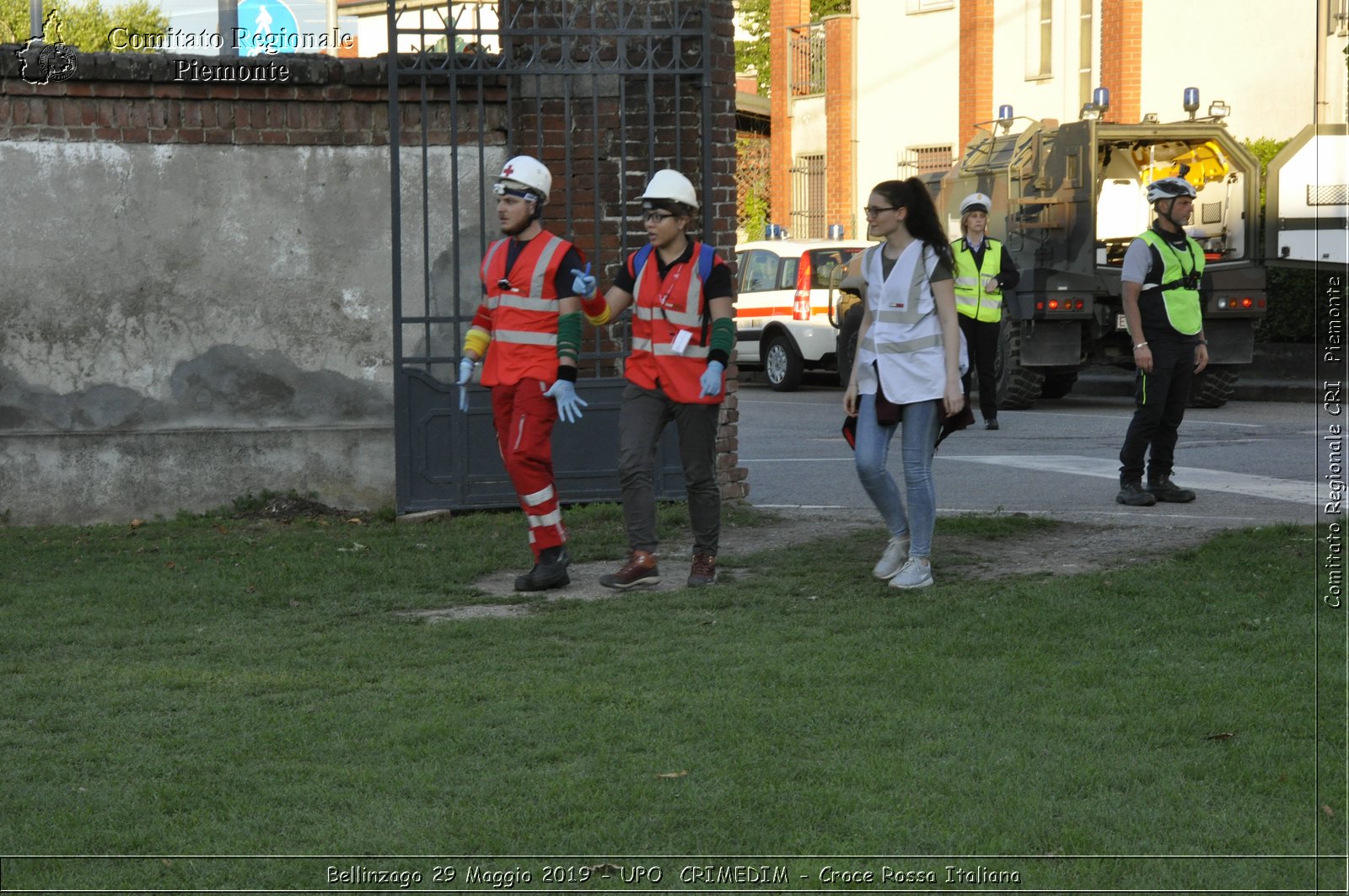 Bellinzago 29 Maggio 2019 - UPO  CRIMEDIM - Croce Rossa Italiana - Comitato Regionale del Piemonte