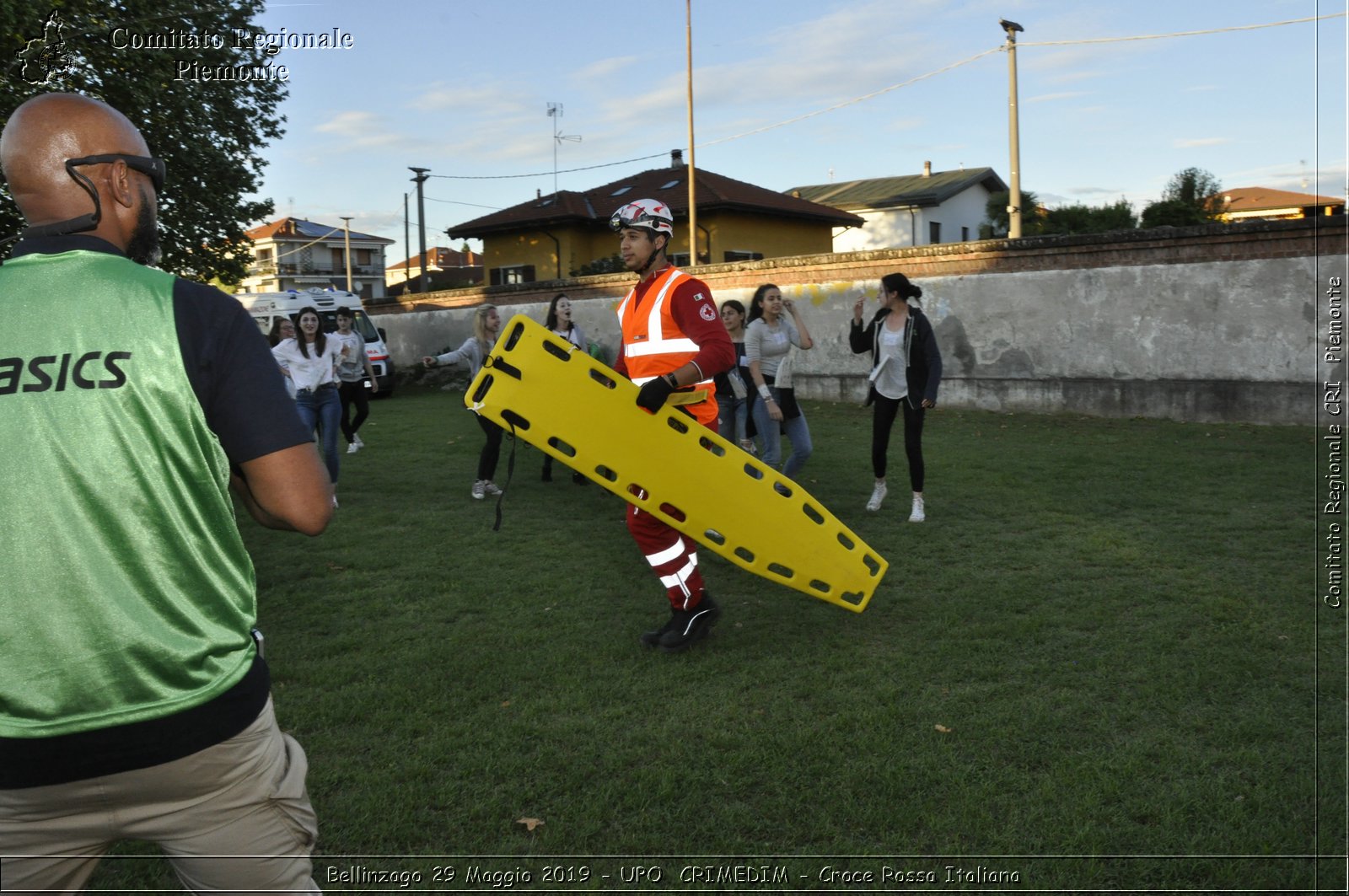 Bellinzago 29 Maggio 2019 - UPO  CRIMEDIM - Croce Rossa Italiana - Comitato Regionale del Piemonte