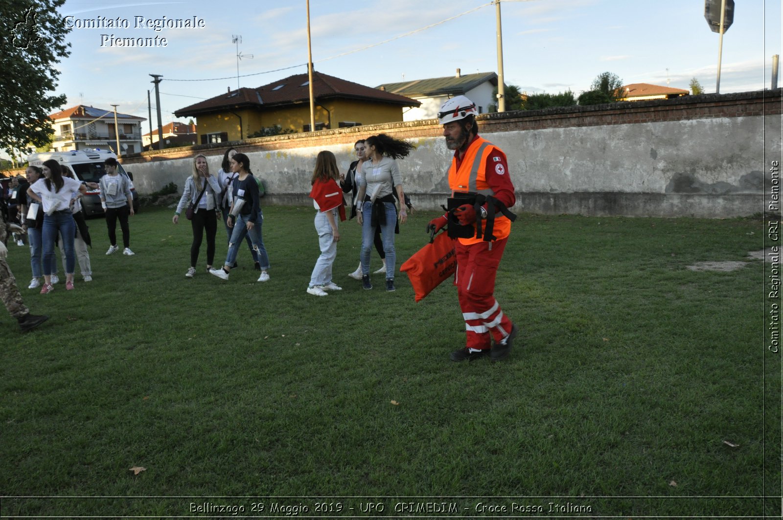 Bellinzago 29 Maggio 2019 - UPO  CRIMEDIM - Croce Rossa Italiana - Comitato Regionale del Piemonte